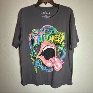 The Rolling Stones Gray Graphic Tee